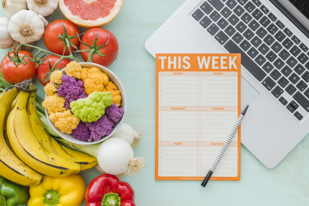 Planejamento Semanal das Refeições: mais saúde e praticidade