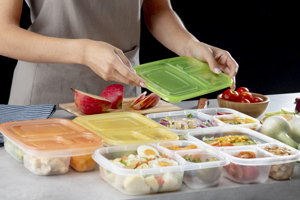 3. Mantenha os alimentos separado