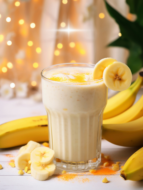 Banana cremosa e deliciosa